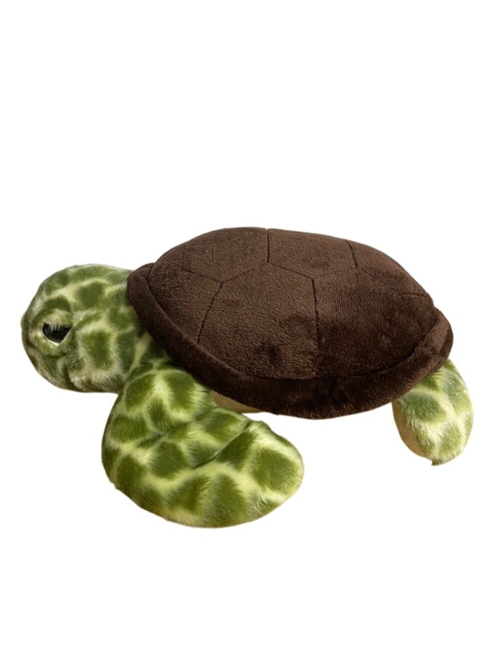 Destination Nation Realistic Plush Sea Turtle Stuffed Animal Soft Toy
